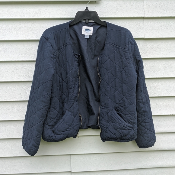 ❌✨SOLD✨❌ Old Navy Quilted Bomber Jacket - Picture 2 of 8
